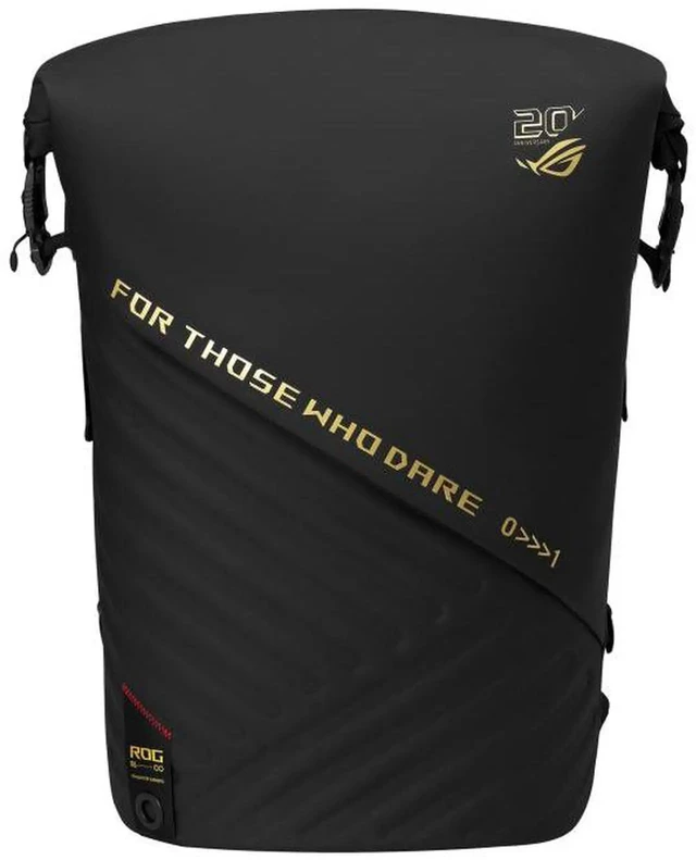 Main image of ASUS ROG Slash 18" Backpack Edition 20th (Magnetic quick-release buckle, YKK zippers, breathable back panel, adjustable chest strap, 26L capacity) International Edition
