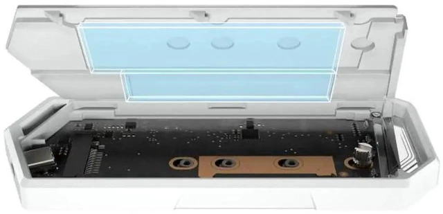 Alt view image 7 of 7 - ASUS ROG STRIX SSD Enclosures MIKU Edition, USB 3.2 Gen 2x1 Type-C (10 Gbps), dual USB-C to C and USB-C to A cables, suitable for PCIe 2280/2260/2242/2230 M key/B+M key