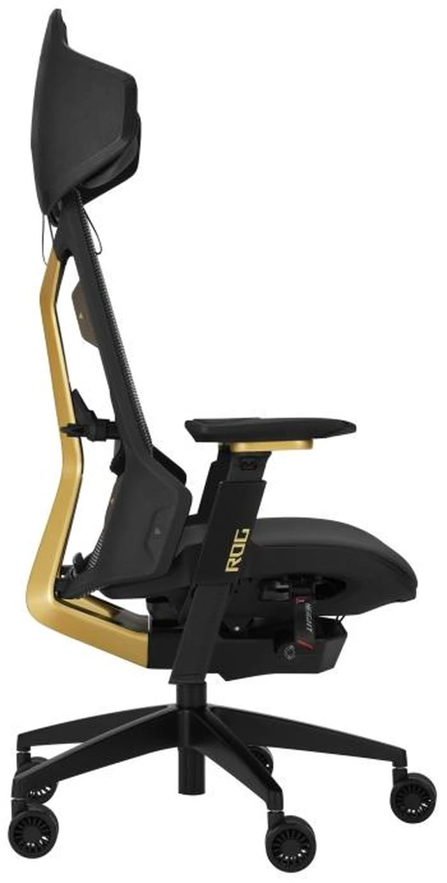 Alt view image 5 of 6 - ASUS ROG Destrier Edition 20 Gaming Chair, Futuristic Cyborg Aesthetic, Versatile Seat Adjustments, Mobile Gaming Arm Support Mode, Acoustic Panel