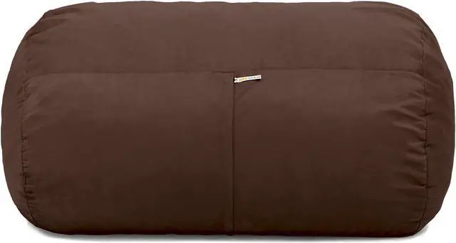 Alt view image 2 of 6 - Jaxx 4 ft Lounger Bean Bag, Chocolate