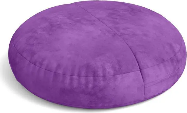 Main image of Jaxx 4 ft Cocoon Kids Bean Bag, Grape