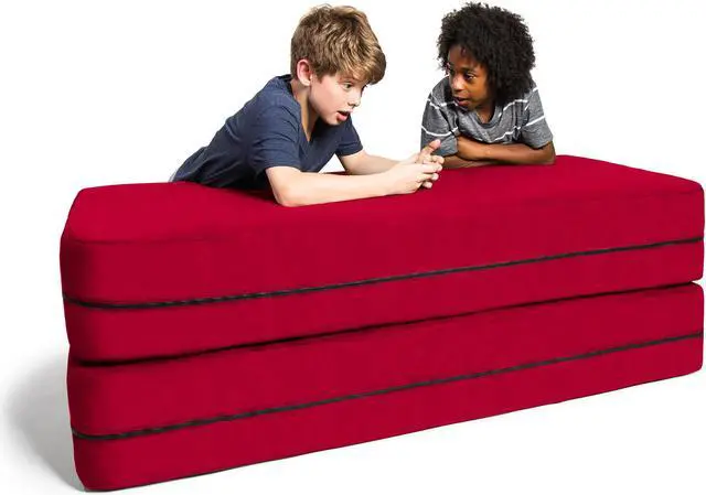 Alt view image 4 of 7 - Jaxx Zipline Big Kids Modular Sofa & Ottoman