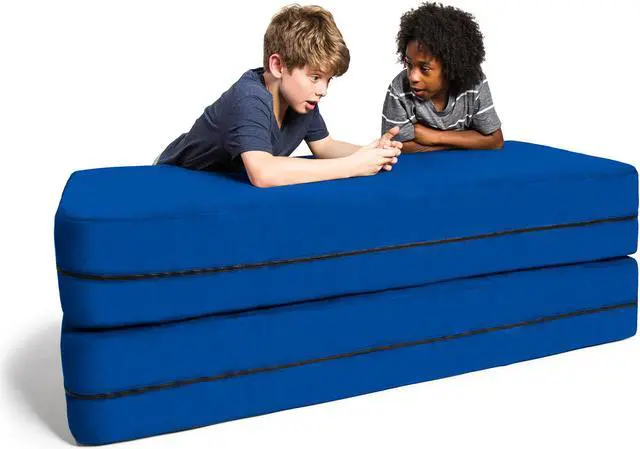 Alt view image 4 of 7 - Jaxx Zipline Big Kids Modular Sofa & Ottoman