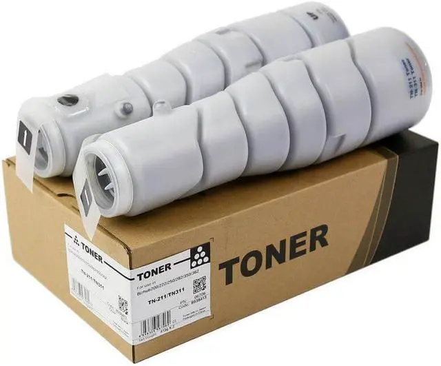 Main image of Compatible Konica Minolta TN211 893-8413 Toner Cartridge Black 2 Pack