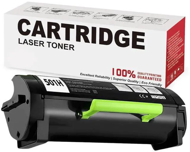 Alt view image 3 of 7 - TonerParts Replacement 50F1H00, 501H Toner Cartridge for Lexmark MS310, MS312DN, MS315DN, MS410, MS415DN, MS510, MS610 - 5000 Pages