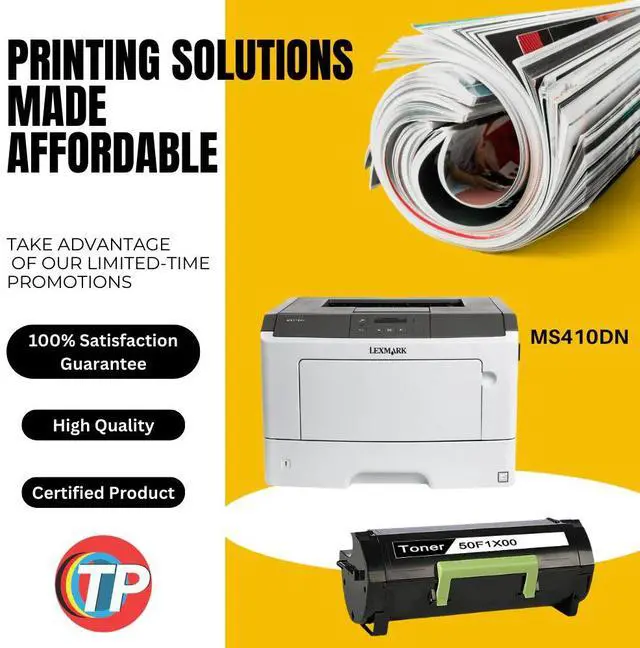 Alt view image 2 of 6 - Compatible Lexmark 50F1X00, 501X Toner Cartridge For MS410, MS415, MS510, MS610 - 10K