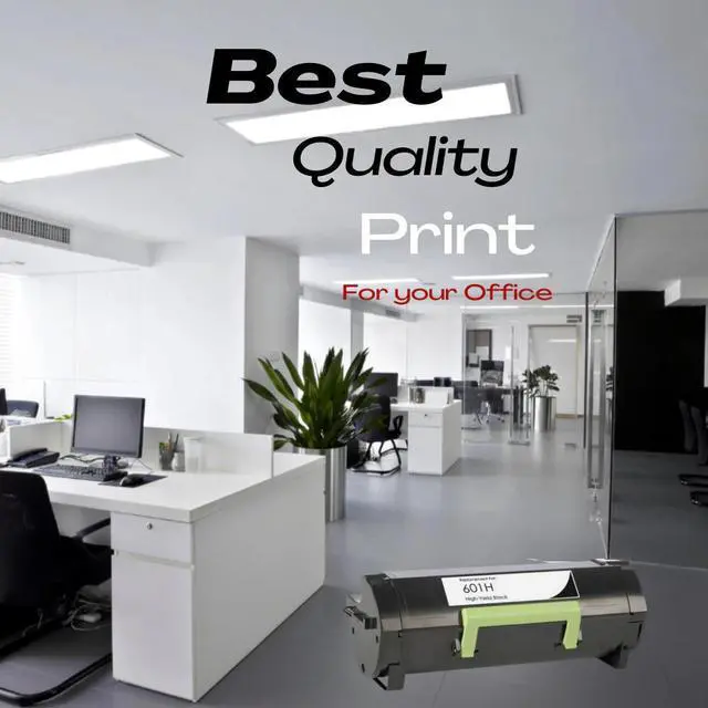 Alt view image 5 of 6 - Compatible Lexmark 60F1H00, 601H Toner Cartridge For MX310, MX410, MX510, MX511, MX610, MX611 - 10K