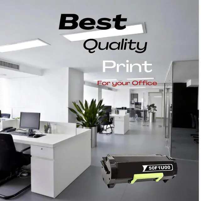 Alt view image 5 of 6 - Compatible Lexmark 50F1U00, 501U Toner Cartridge For MS510, MS610 - 20K