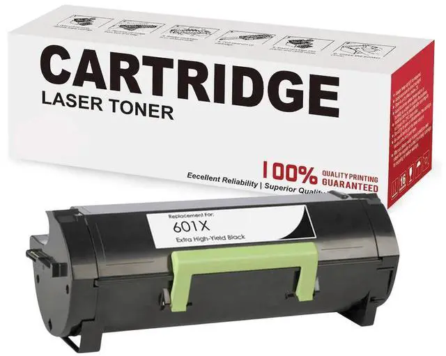 Alt view image 7 of 7 - Compatible Lexmark 60F1X00 601X Toner Cartridge Black 20000 Pages