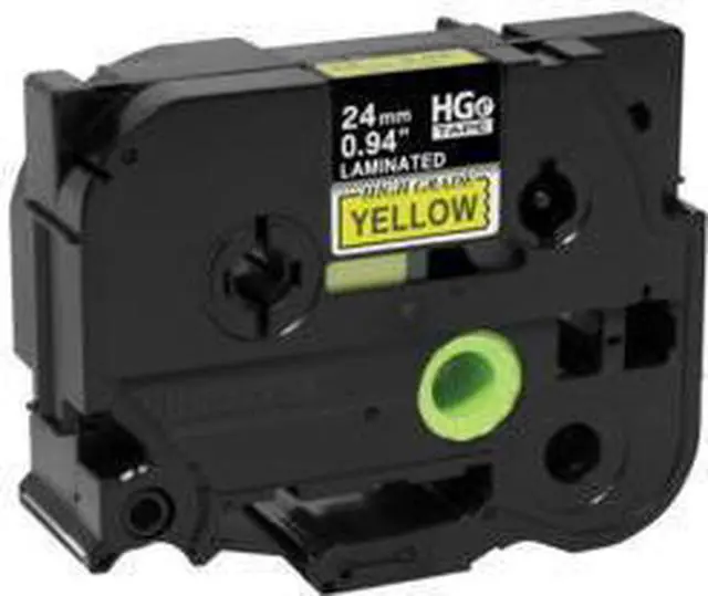 Alt view image 7 of 7 - HIGH GRADE TAPES,5PK, BLACK ON YELLOW