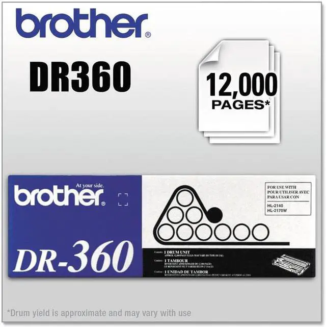 Alt view image 10 of 10 - Brother Replacement Drum Unit (12 000 Yield) DR360