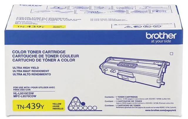 Alt view image 14 of 15 - Brother TN439Y Ultra High Yield Toner 9000 Page-Yield Yellow
