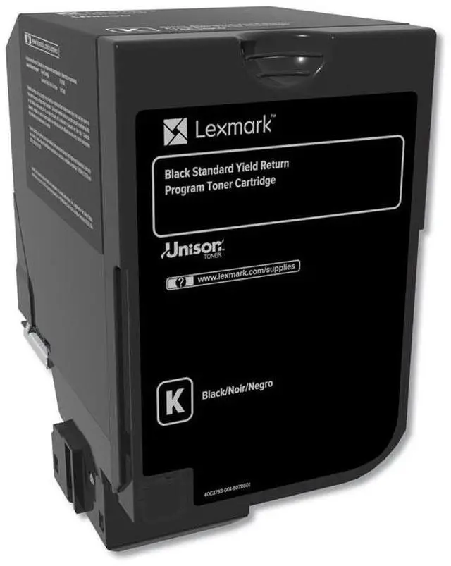 Alt view image 9 of 9 - BLACK TONER CARTRIDGE FOR CS720