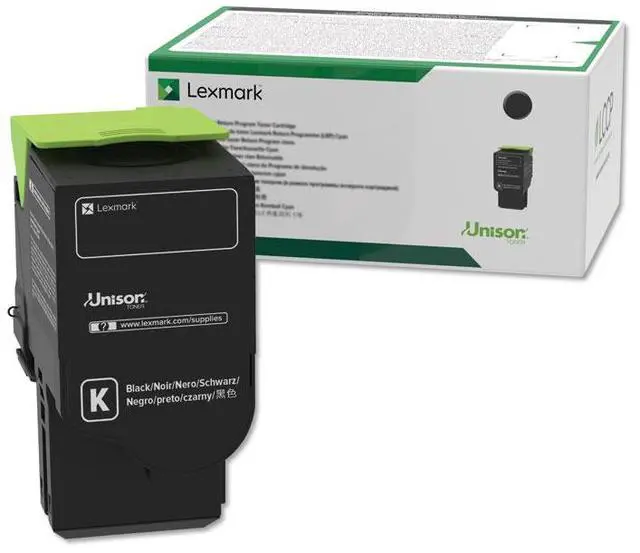 Alt view image 11 of 12 - Lexmark 78C10K0 Return Program Toner Cartridge - Black