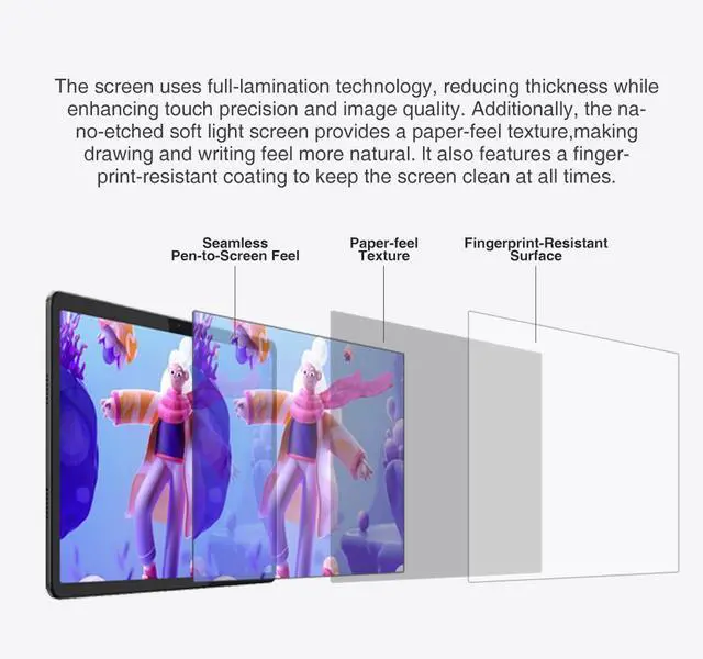 Alt view image 5 of 7 - Viewedge Tab 11 Standalone Drawing Tablet No Computer Needed with Full-Laminated Screen, 11 inch 90Hz Display, Digital Art Tablet with 4096 Levels Stylus Pen, Android 14, 6GB+128GB for Artist Beginner