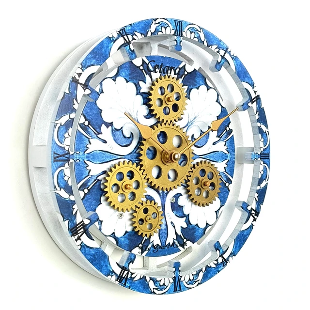 Alt view image 4 of 6 - ITALY LINE DESK CLOCK ROUND (HYBRID WALL) 10 INCH CETARA