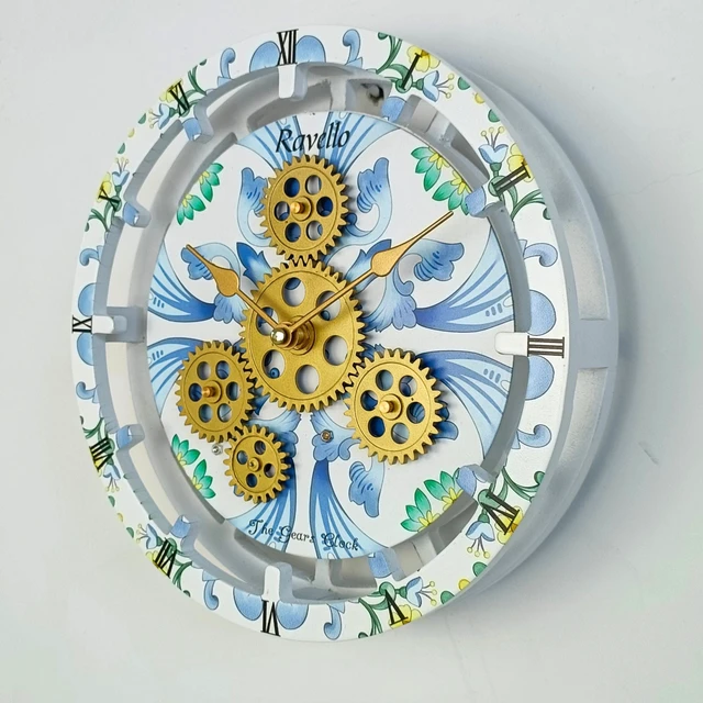 Alt view image 6 of 6 - ITALY LINE DESK CLOCK ROUND (HYBRID WALL) 10 INCH RAVELLO