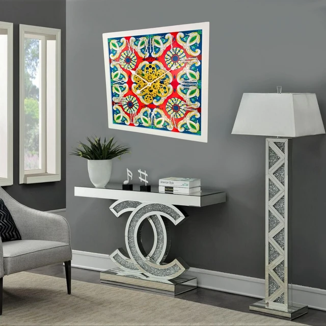 Main image of ITALY LINE WALL CLOCK SQUARE 24 INCH FURORE