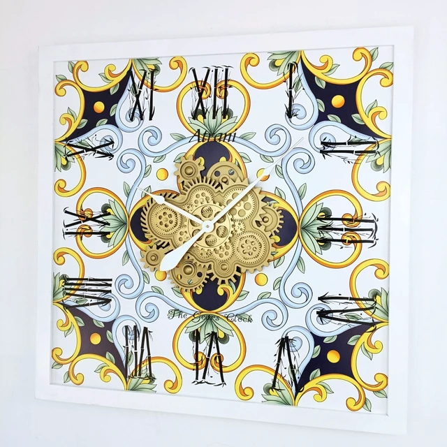 Alt view image 5 of 6 - ITALY LINE WALL CLOCK SQUARE 36 INCH ATRANI