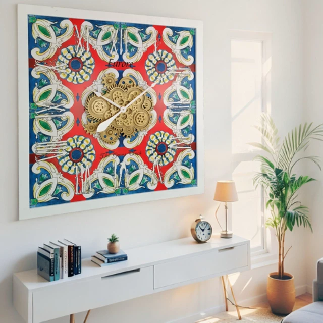 Main image of ITALY LINE WALL CLOCK SQUARE 36 INCH FURORE