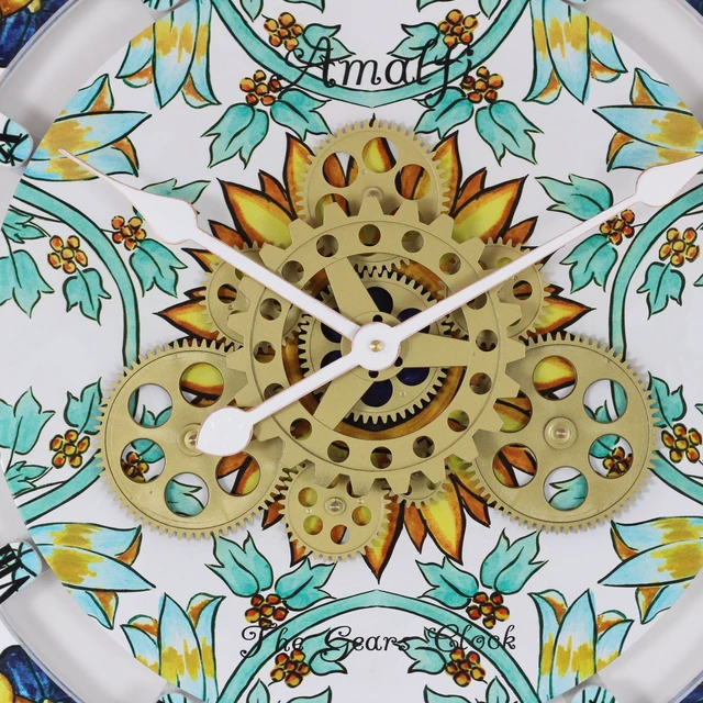 Alt view image 3 of 6 - ITALY LINE WALL CLOCK ROUND 24 INCH AMALFI