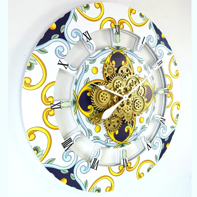 Alt view image 3 of 6 - ITALY LINE WALL CLOCK ROUND 36 INCH ATRANI