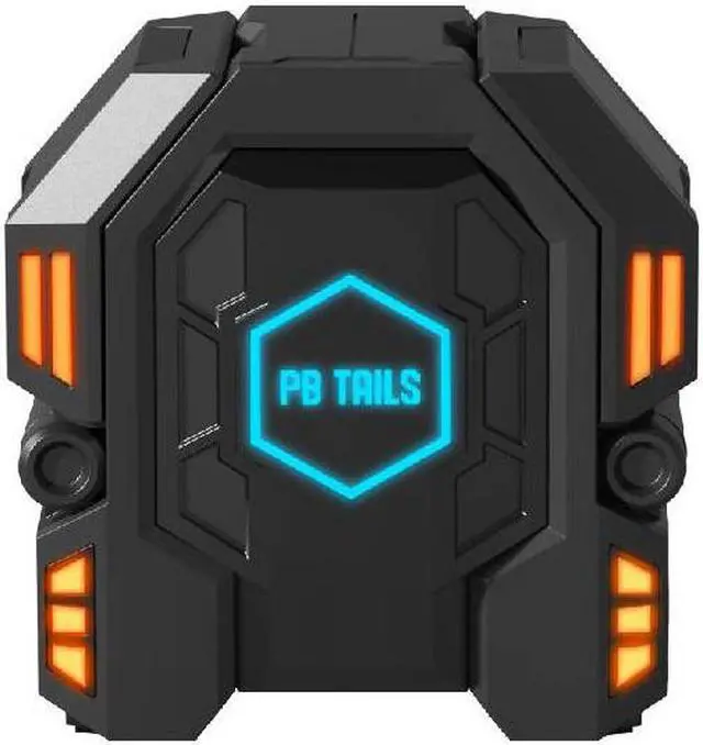 Main image of PB TAILS The Dock  PS5 Controller Dual Charging  Metal Dock  Desktop gadget designer stylish Midnight Version