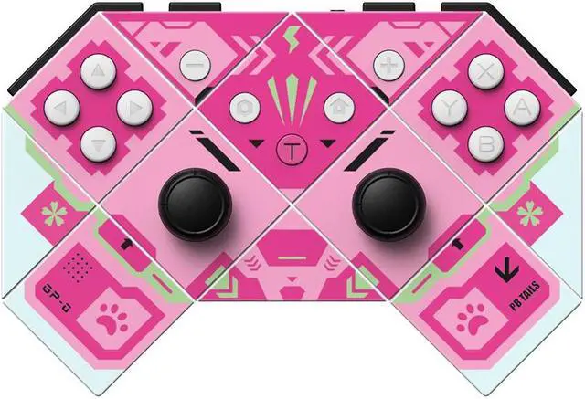 Main image of PB TAILS CHOC 2.0 Bluetooth Wireless Metal Gaming Controllers  Nintendo Switch PC STEAM SAKURA WARRIOR Version