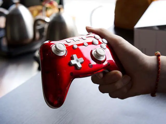 Alt view image 7 of 7 - PB TAILS Crush Bluetooth Wireless HAll Joysticks Gaming Controllers   Nintendo Switch PC STEAM 256RGB Colors adjustable Magcase