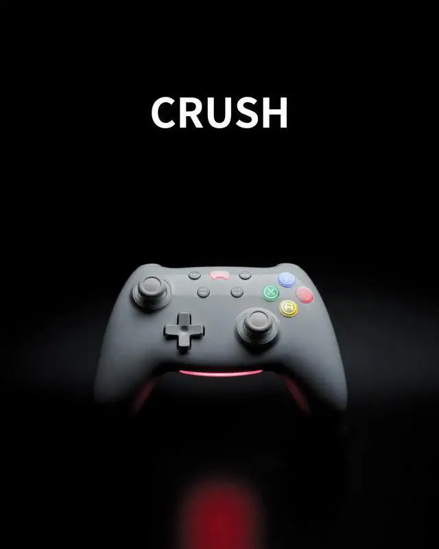 Alt view image 7 of 7 - PB TAILS Crush Bluetooth Wireless HAll Joysticks Gaming Controllers  China White Nintendo Switch PC STEAM 256RGB Colors adjustable Magcase