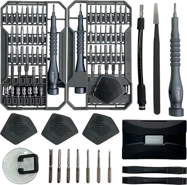 Main image of WEDO 73 in 1 Precision Screwdriver Set,Professional Magnetic Mini Small Screwdriver Set With 56PCS Bits,Extension Rod For Repairing Mobile Phone,Laptop,Tablet,Computer,Game Console,Watch
