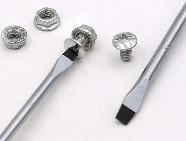 Alt view image 3 of 3 - WEDO 6Pcs Screwdriver Set, Magnetic Screwdriver with 2 Flat& 4 Philips Head Tips with Case Package, PH1*75mm, PH2*100mm, 3 * 75mm, 5 * 75mm, 6 * 100mm, 8 * 150mm, Heavy Duty S2 Steel Made