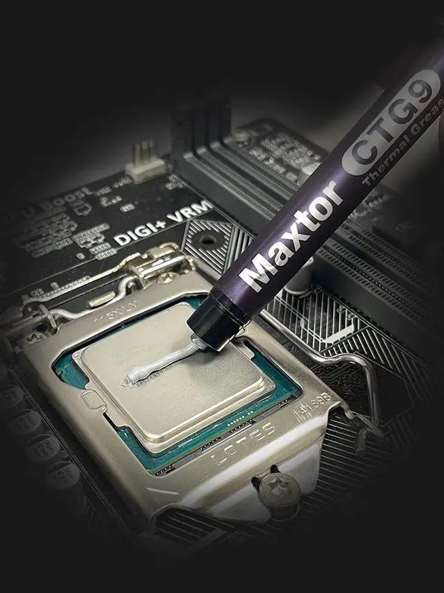 Alt view image 6 of 7 - Maxtor Thermal CTG9EL 13.5W/mk thermal paste,Gaming grade CPU/GPU/cooling fan overclocking thermal grease,High TDP device cooling solution