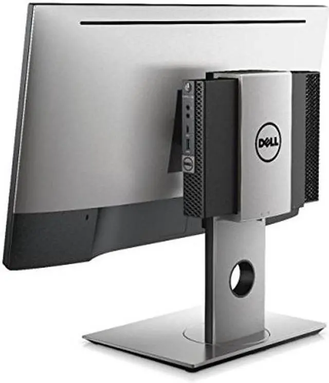 Alt view image 3 of 4 - Dell MFS18 Compact Micro Form Factor All-in-One Stand supports 19" to 27" Dell Ultra Sharp and P models