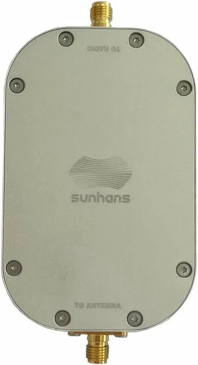 Main image of Sunhans eSunRC RC Wireless Signal Booster, 2.4GHz and 5.8GHz Dual Band 2000mW 33dBm UAV WiFi Signal Booster Amplifier Repeater Extender Ultralight 2.7oz (77g), for Drones, UAV, RC