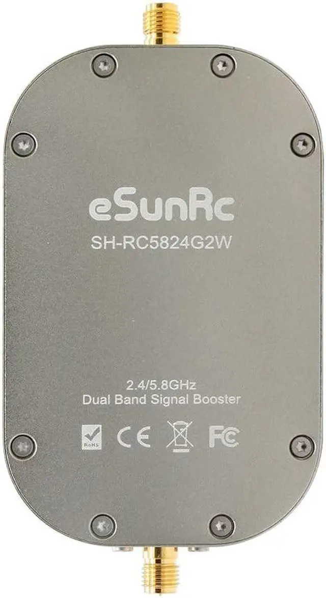 Alt view image 2 of 5 - Sunhans eSunRC RC Wireless Signal Booster, 2.4GHz and 5.8GHz Dual Band 2000mW 33dBm UAV WiFi Signal Booster Amplifier Repeater Extender Ultralight 2.7oz (77g), for Drones, UAV, RC