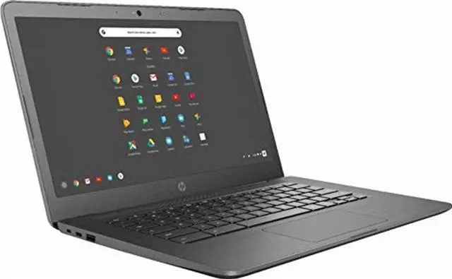 Alt view image 3 of 4 - HP 14-inch Chromebook HD Touchscreen Laptop PC (Intel Celeron N3350 up to 2.4GHz, 4GB RAM, 32GB Flash Memory, WiFi, HD Camera, Bluetooth, Up to 10 hrs Battery Life, Chrome OS , Black)