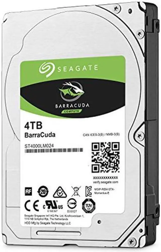Alt view image 3 of 3 - Seagate BarraCuda Mobile Hard Drive 4TB SATA 6Gb/s 128MB Cache 2.5-Inch 15mm (ST4000LM024),Mechanical Hard Disk