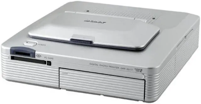 Alt view image 2 of 3 - SONY DPP-SV77 Digital Photo Printer with Fold-up Monitor