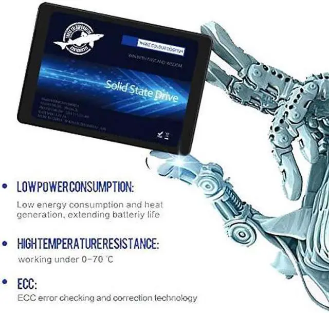Alt view image 3 of 5 - SSD 2.5 SATA III 64GB Dogfish High Performance Internal Solid State Drive for Desktop Laptop 10 Unit Package Pack [64GB(10 Packs),2.5-SATA3]