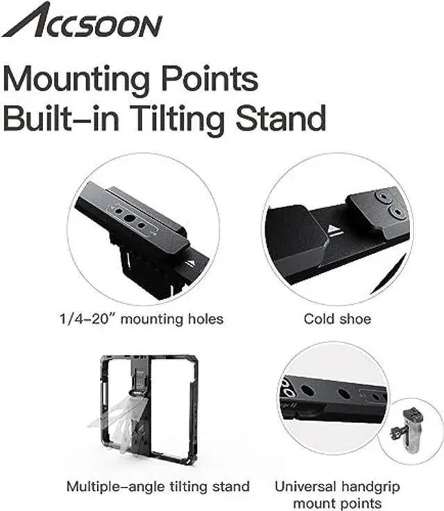 Alt view image 5 of 5 - Accsoon Power Cage II for iPad (POWERCAGEII)