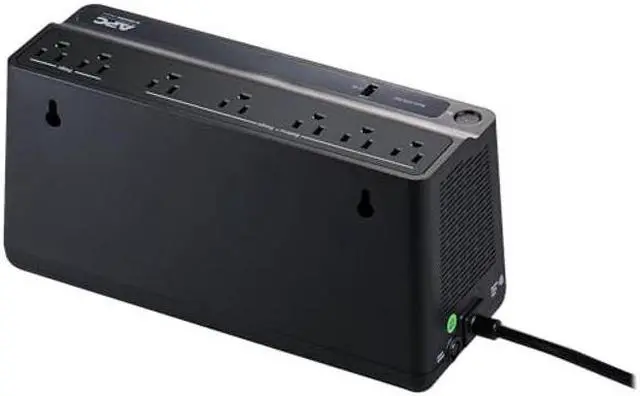 Alt view image 2 of 5 - APC Back-UPS 650 Battery Backup and Surge Protector Black (BVN650M1)