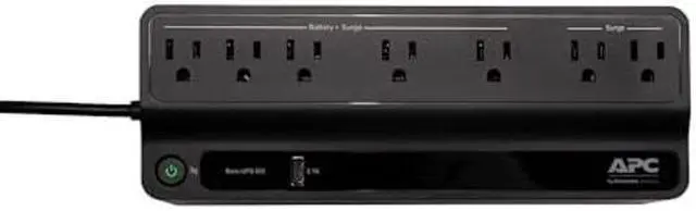 Alt view image 4 of 5 - APC Back-UPS 650 Battery Backup and Surge Protector Black (BVN650M1)