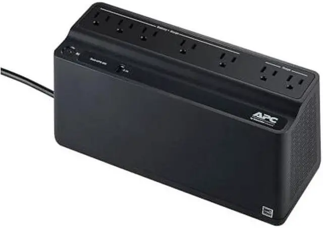 Alt view image 3 of 5 - APC Back-UPS 650 Battery Backup and Surge Protector Black (BVN650M1)