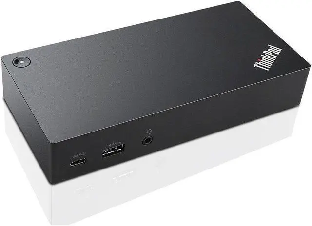 Main image of Lenovo ThinkPad USB-C UltraDock With 90W 2 Prong AC Adapter (40A90090US, USA Retail Packaged)