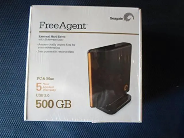 Seagate FreeAgent Desk 500 GB External Hard Drive - Silver (ST305004FDA2E1-RK) FreeAgent Desk | Seagate US
