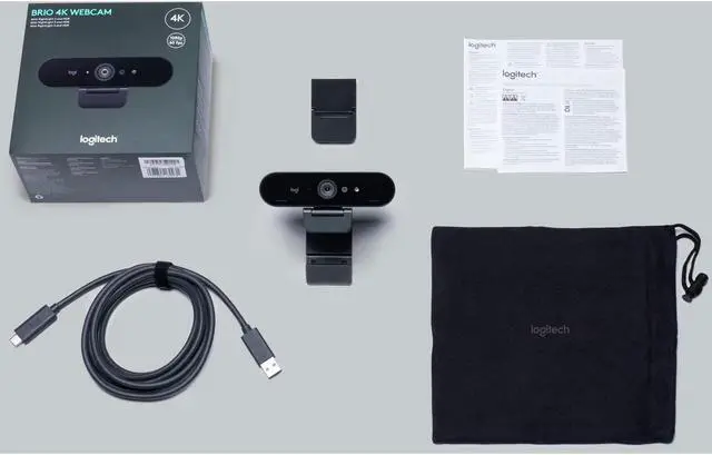 Alt view image 2 of 4 - Logitech Brio Webcam 90 fps- USB Type A