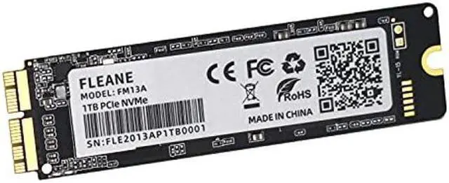 Main image of FLEANE FM13A 1TB PCIE 3.0x4 NVME SSD with DIY Tools for MacBook Air A1465 A1466 (2013-2017), MacBook Pro Retina A1398 A1502 (Late 2013-Mid 2015), iMac A1419 A1418 (2013-2017)