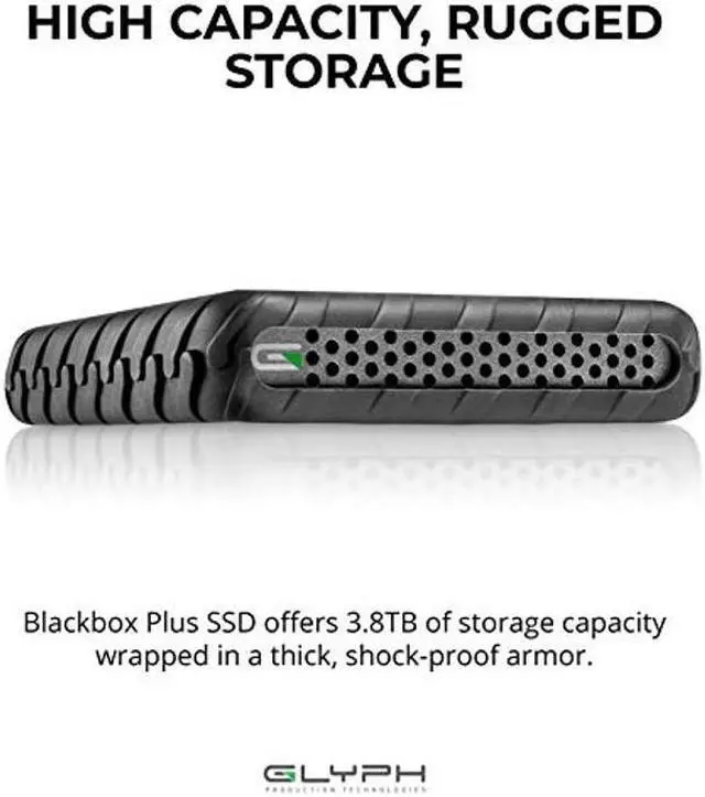 Alt view image 3 of 4 - Glyph Production Technologies Blackbox Plus SSD (3.8TB)
