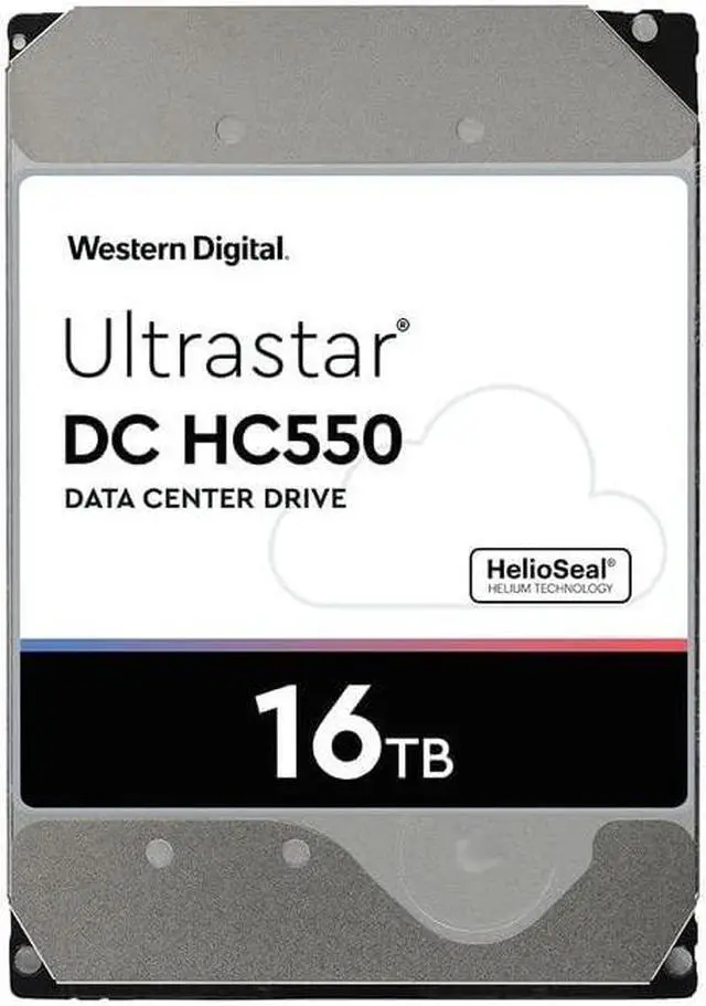 Alt view image 2 of 2 - Western Digital WUH721816ALE6L4 3.5" 16TB SATA 6Gb/s7.2K RPM 512M 0F38462 512e/4Kn HDD